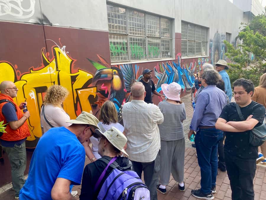 Colours of Johannesburg: A Graffiti & Street Art Tour - Starting at Skinner Café on Juta Street