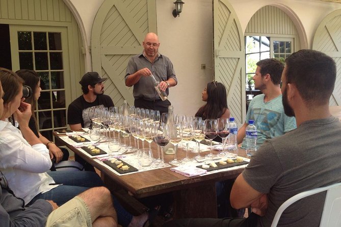Daily Different small group WINE tour - STELLENBOSCH PICKUP only - Rustenberg, gardens and Cape Dutch style