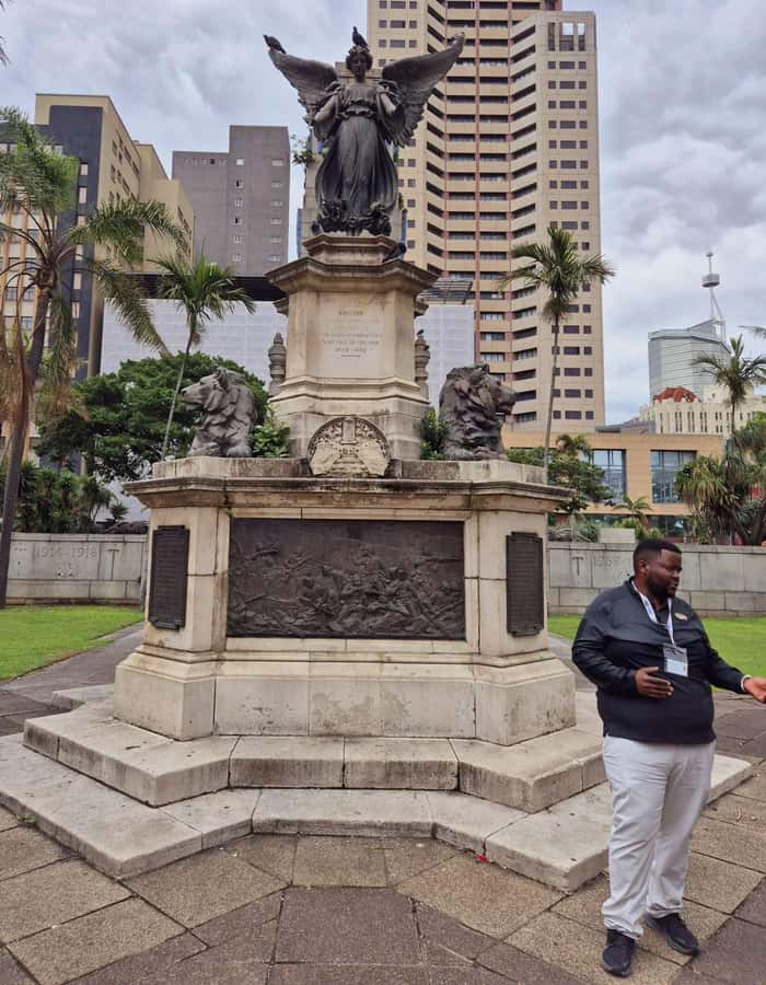 DURBAN:Highlights cityTour.Historically Cultural experience - The Botanic Gardens by golf cart
