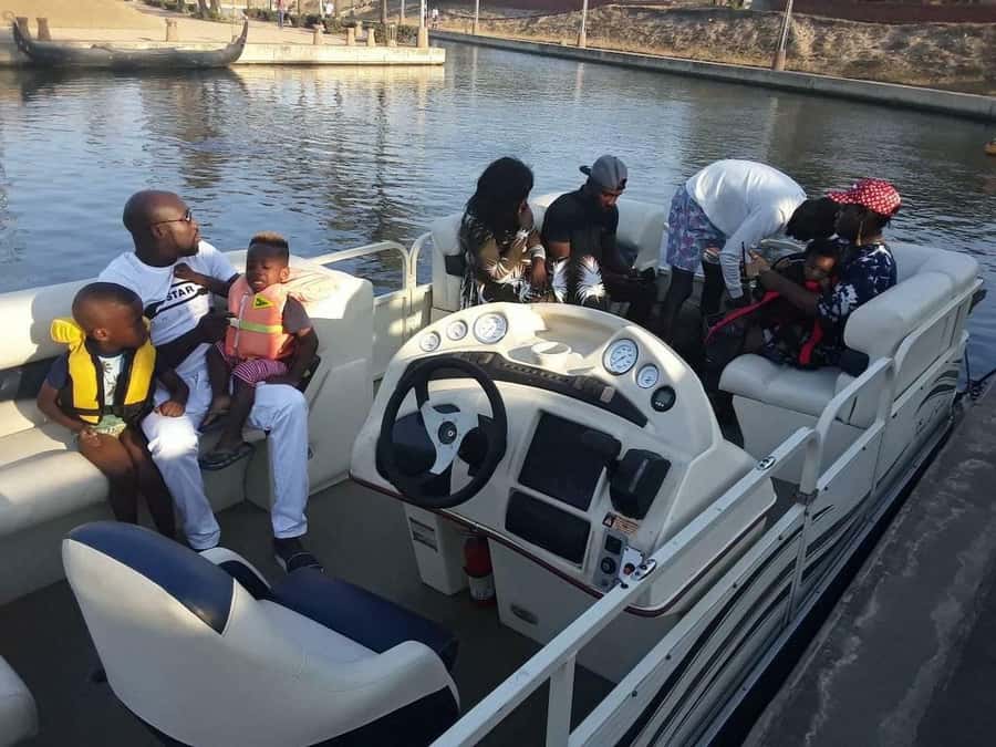 Durban Point Waterfront: Luxury Canal Boat Cruise - Boarding the luxury pontoon boat