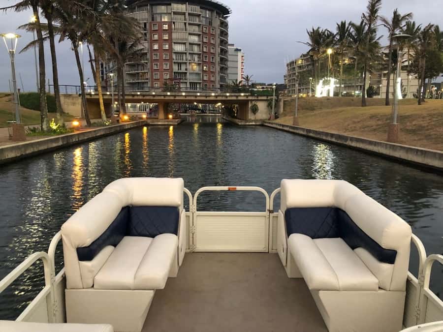 Durban Point Waterfront: Luxury Canal Boat Cruise - Meeting at uShaka Marine World