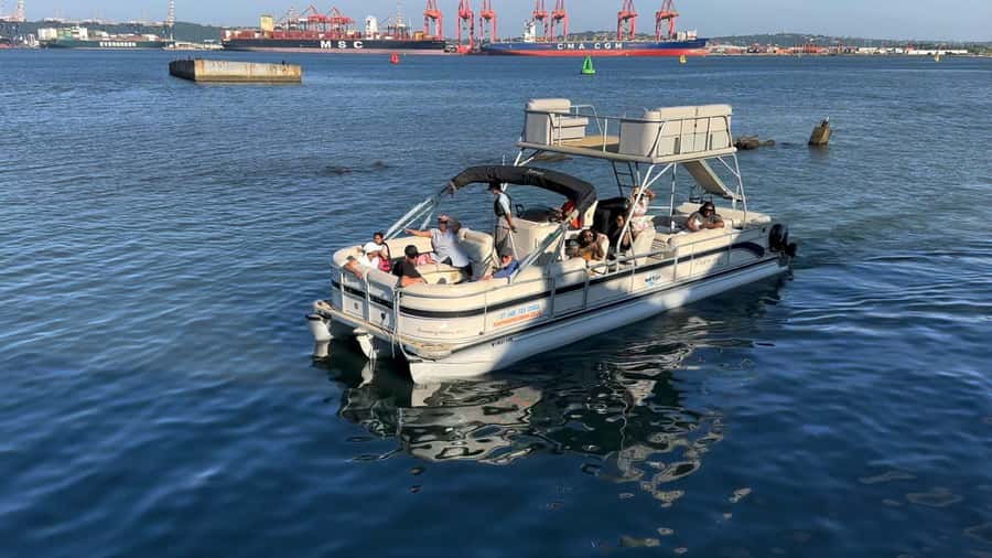 Durban: Pontoon Boat Harbor Cruise - Starting at 14 Boatmans Road and Wilson’s Wharf
