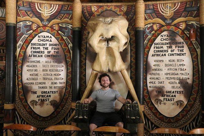 Elephant Experience & Lesedi Cultural Village - Chameleon African Curio Market adds a useful shopping stop