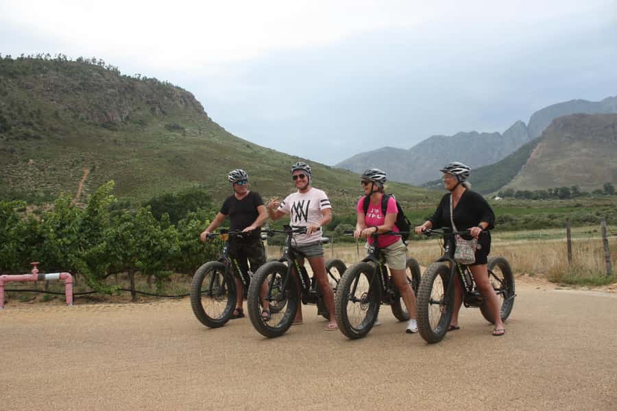 Franschhoek: E-Bike Guided Winery Tour - The final 20 minutes back to the shop