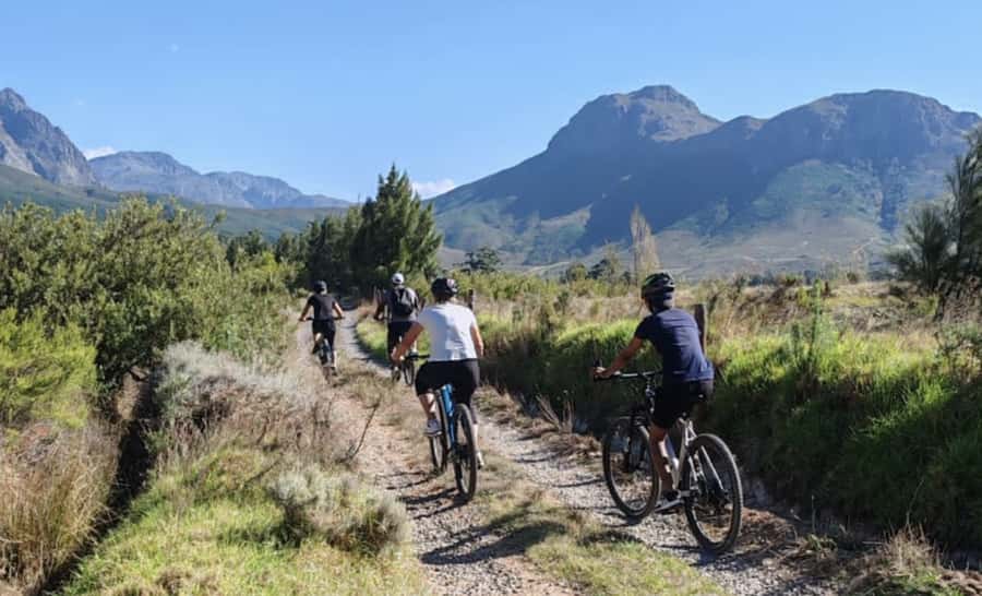 Franschhoek: E-Bike & Wine Tour (Shared Tour) - Starting in Franschhoek with the right e-bike
