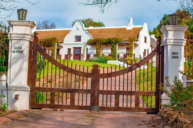 Franschhoek wine Tram & Stellenbosch Town Full day tour - The final stop at the Nelson Mandela memorial