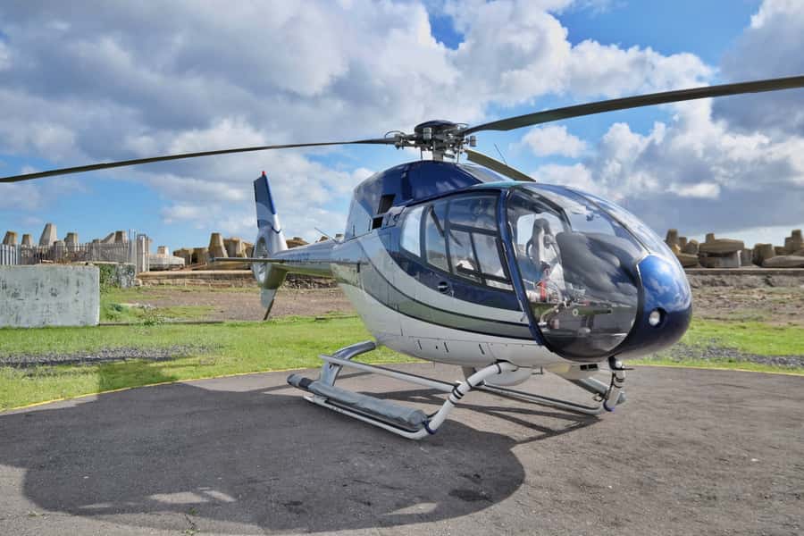 From Cape Town: Cape Peninsula Scenic Helicopter Flight - Turning toward False Bay and the return route