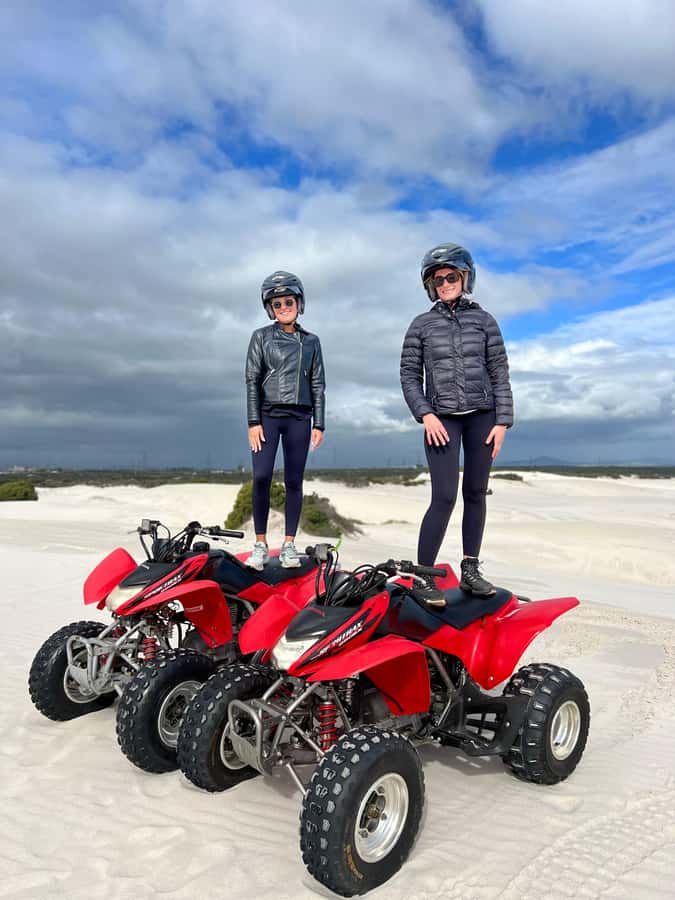 From Cape Town: Quad Bike Sand Dunes, Transport Included - Ending at the nature reserve headquarters