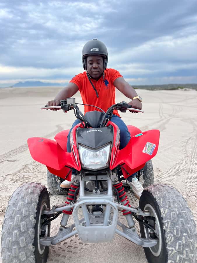 From Cape Town: Quad Bike Sand Dunes, Transport Included - What the guides add
