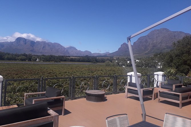 From CapeTown: Stellenbosch Half Day Wine Tour - Wine and biltong in Stellenbosch