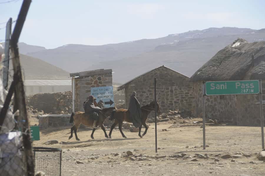 From Durban: Sani Pass and Lesotho by 4WD Vehicle - Crossing from South Africa into Lesotho