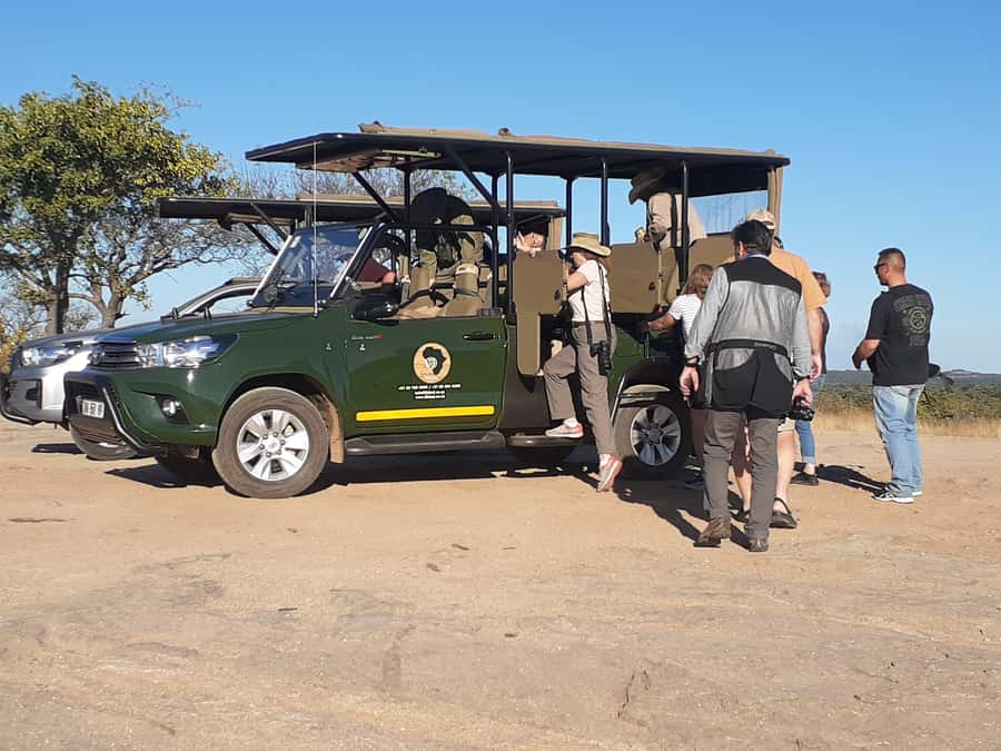 From Malelane: Half Day Kruger Park Wildlife Safari - The open vehicle and the value of a private guide