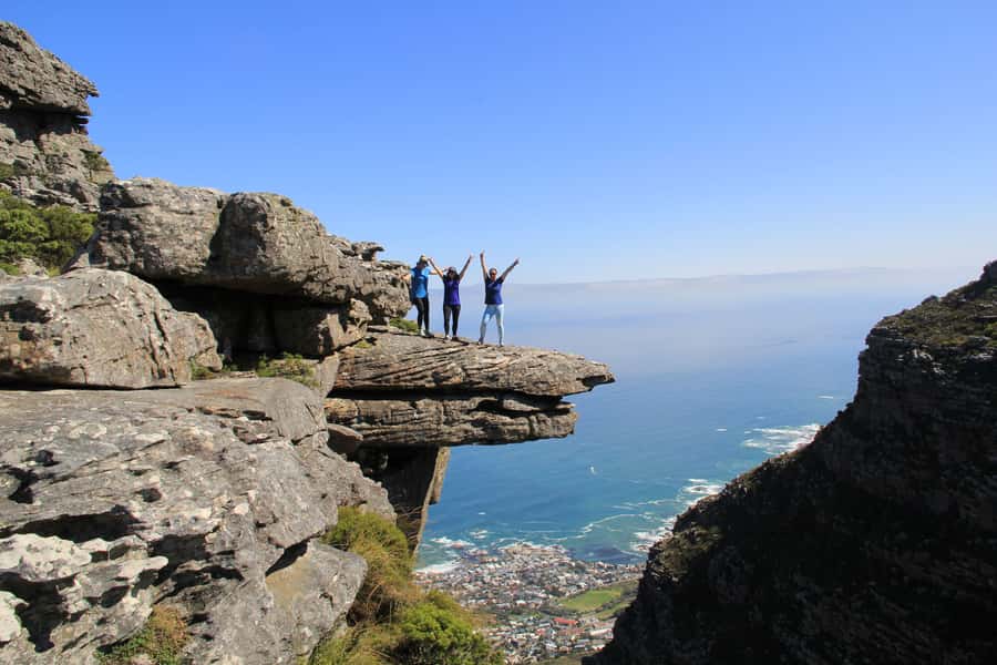 Guided Table Mountain Hike – Kasteelspoort Scenic Route - Breakfast Rock and the old cable-car station