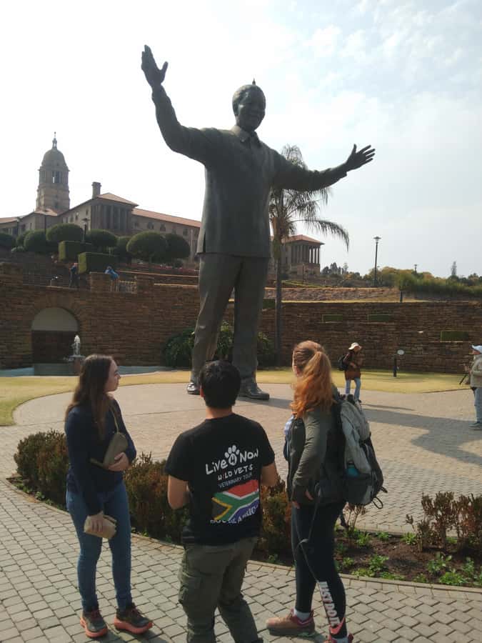Half day Pretoria city tour - Church Square from the vehicle
