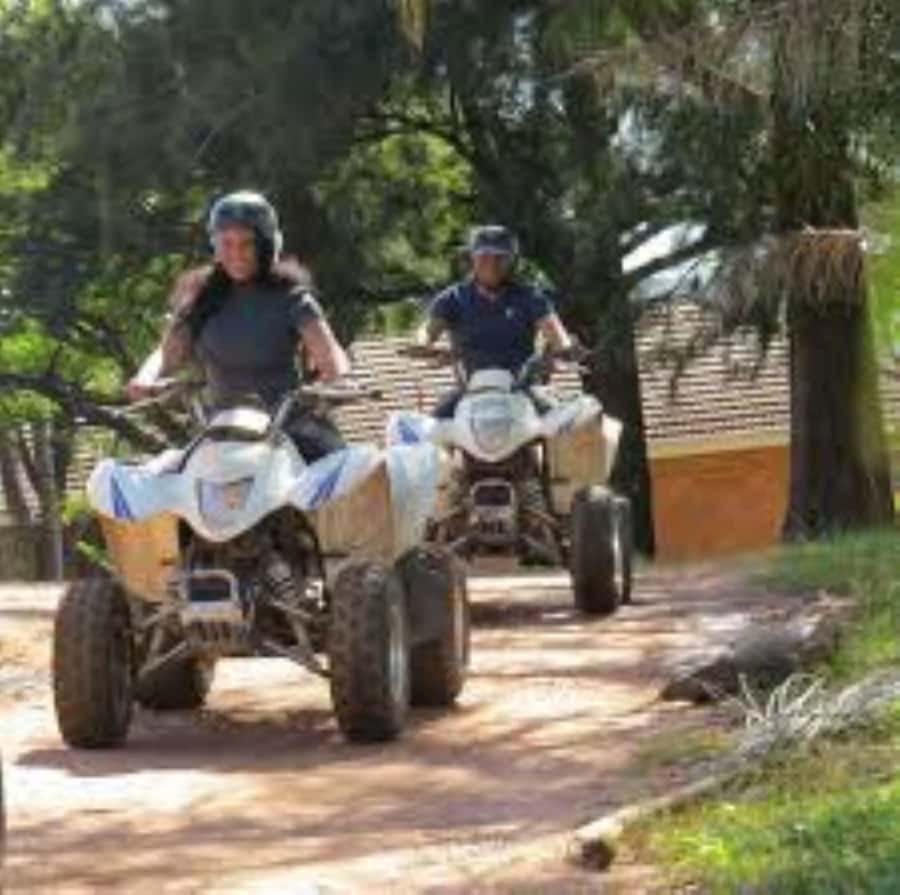 Hazyview: Guided Macadamia Plantation and Forest Quad Safari - Learning the quad before the trail
