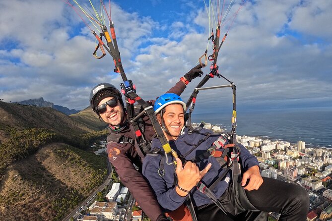 Hi5 Tandem Paragliding Cape Town - How the timing and meeting arrangements work