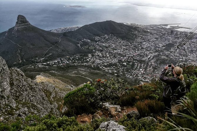 Hike Table Mountain with a Guide - Choose Route - Meeting at the cableway and starting uphill