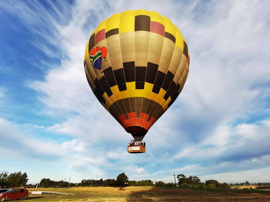 Hot air Balloon and Cape Winelands Private guided tour - Lanzerac pairs wine with chocolate
