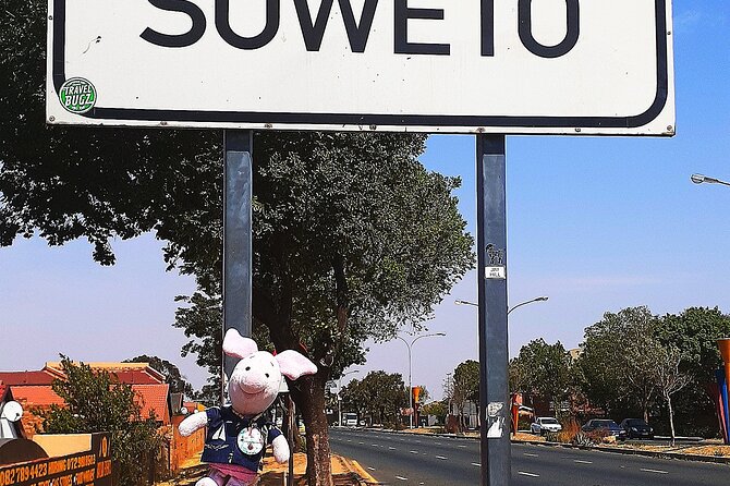 Johannesburg and Soweto tour - Orlando Towers finish the route with a bold visual landmark
