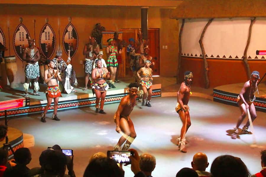 Johannesburg: Cradle of Human Kind & Lesedi Cultural Village - Leaving Johannesburg in a private van