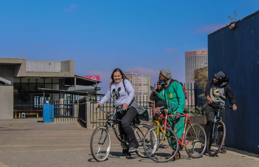 Johannesburg: Inner City Guided Cycling Tour - Maboneng brings the creative side into focus
