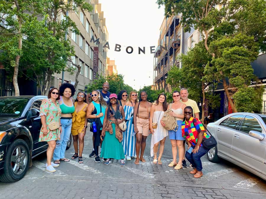 Johannesburg: Street Art and Culture in Maboneng! - Starting under the bridge at Home of the Bean