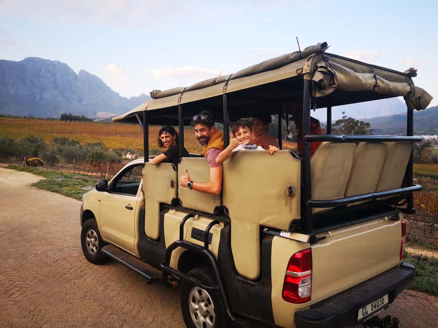 Jonkershoek: Waterfall Hike and 4x4 Safari Ride - Key points to know before booking