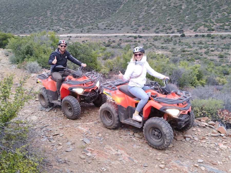 KLEIN KAROO at Oudtshoorn QUAD BIKE FUN RIDE - What the 45-minute ride feels like