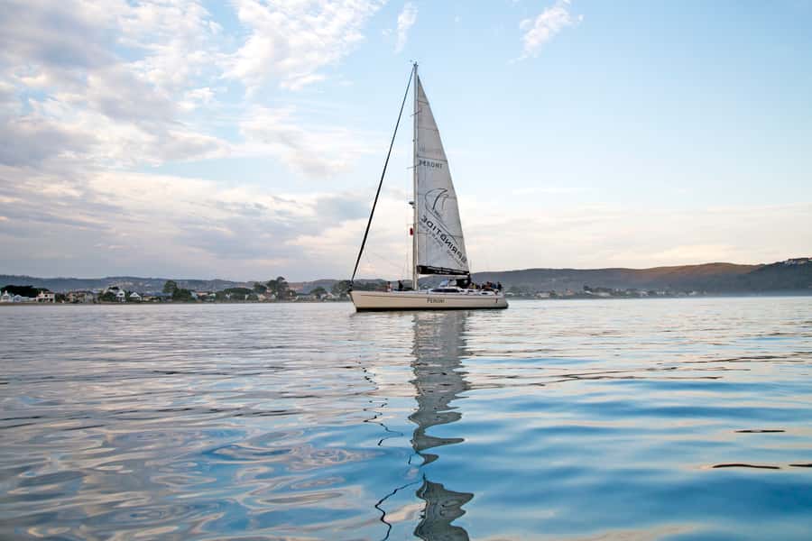 Knysna: 2.5-Hour Day Sail & Lunch Charter - Crossing the Knysna estuary