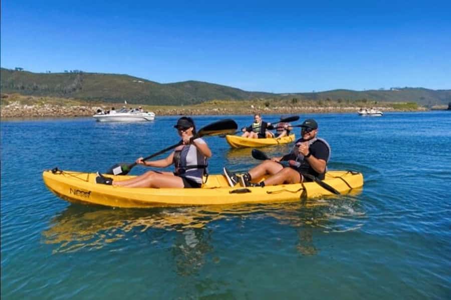 Knysna Kayak Hire - Key points about this Knysna kayak hire