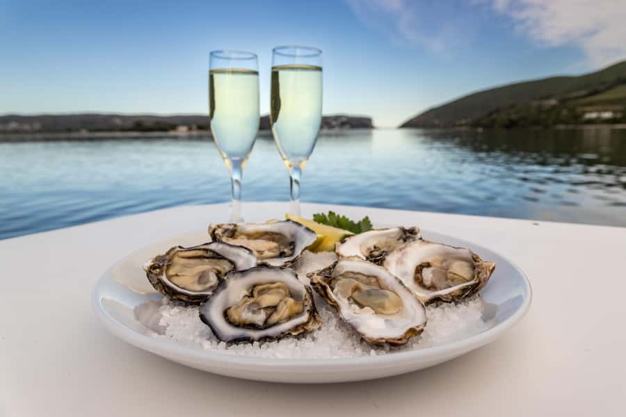 Knysna: Knysna Lagoon Pontoon Boat Cruise - Choosing a sunset cruise with bubbly