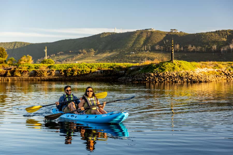 knysna Lagoon Kayak Hire - What the paddle itself feels like