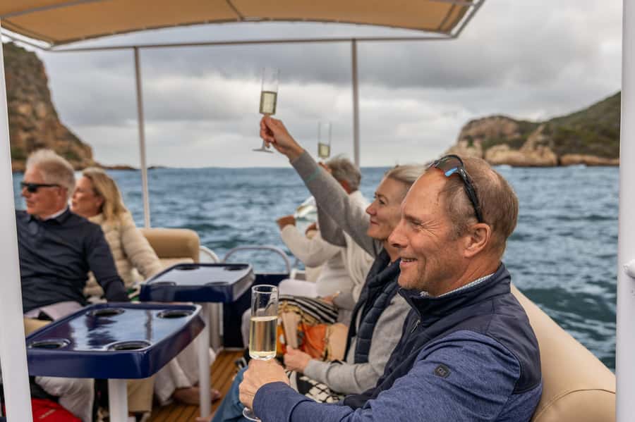 Knysna Lagoon: Pontoon Sunset Cruise - Sunset, wine, and what to bring