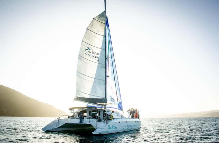 Knysna: Luxury Catamaran Marine Adventure Tour - Approaching the Heads and the open ocean