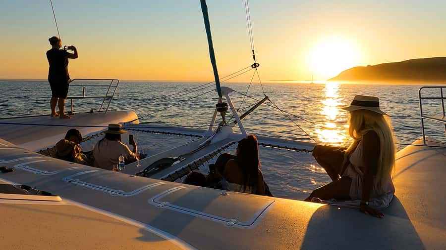 Knysna: Luxury Sunset Cruise with Captain's Barbeque - The route from Thesen Island to the Indian Ocean