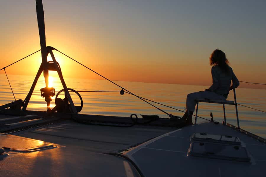 Knysna: Luxury Sunset Cruise with Captain's Barbeque - The crew and the feel of the evening