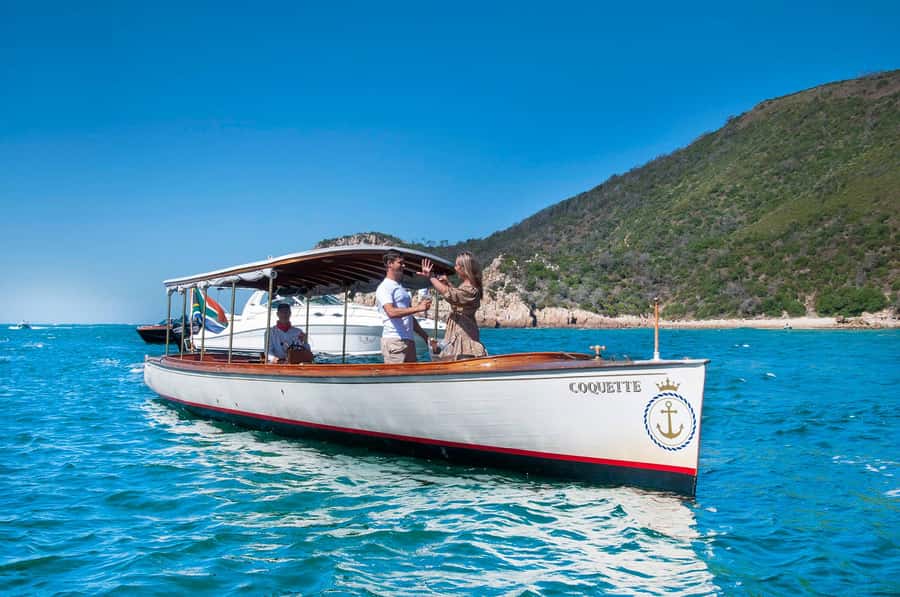 Knysna: Sightseeing Cruise on Coquette - The one-hour route across Knysna Lagoon