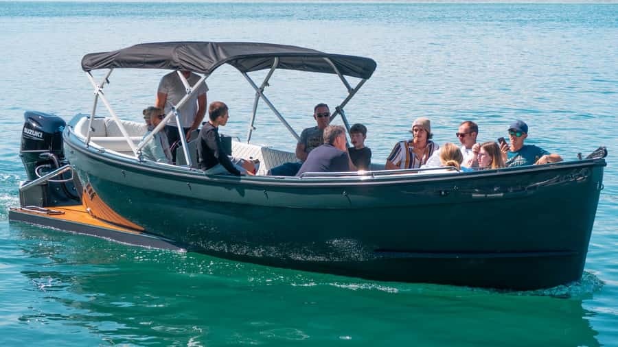 Knysna: Sunset Lagoon Cruise - The Knysna Heads at sunset