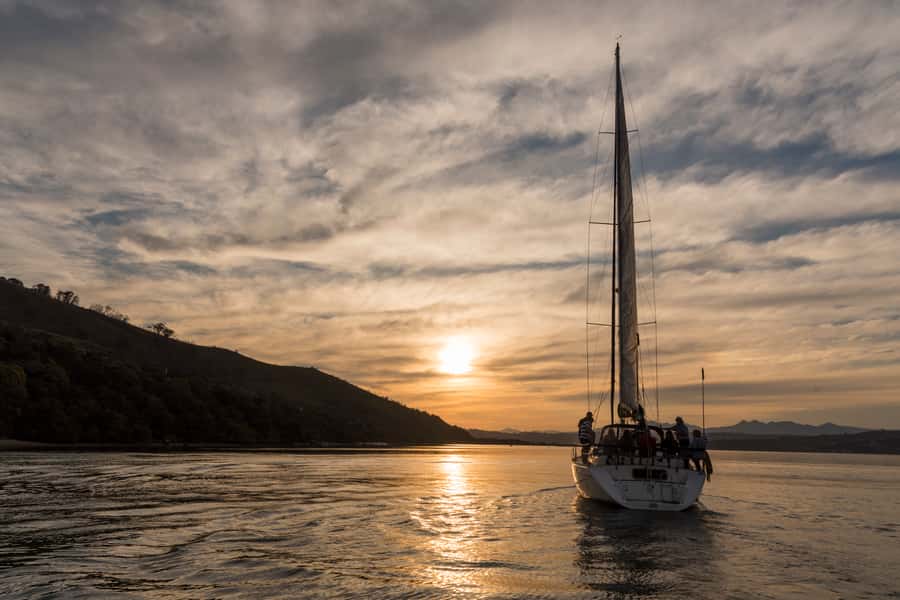 Knysna Sunset Sailing Cruise with Light Dinner and Wine - Starting at the Knysna Waterfront
