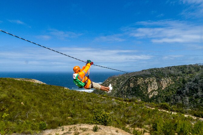 Knysna Ziplines Tour - Flying above the Kranshoek forest