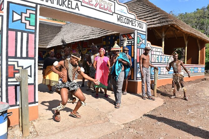 Lesedi cultural village: - The introductory session sets the context