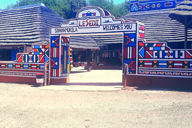 Lesedi Cultural Village Tour - Entering the five villages