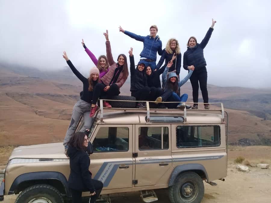 Lesotho: Sani Pass Scenic Day Trip w/ Village Visit & Lunch - Crossing into Lesotho at 2,874 meters
