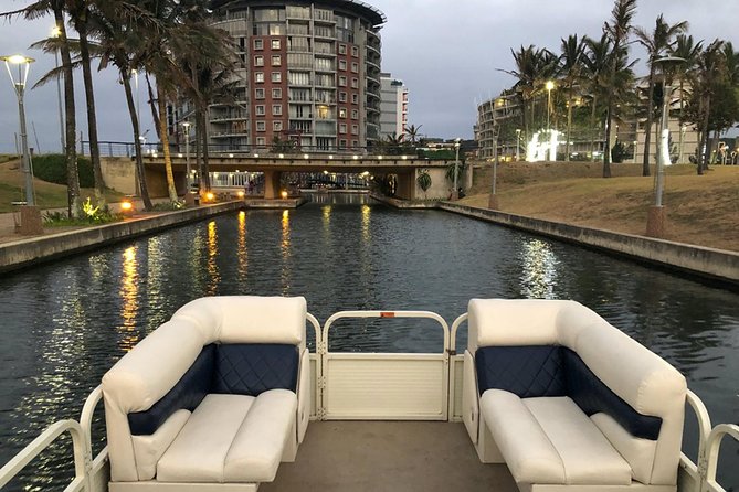 Luxury Canal Boat Cruise - Fun Things Durban Ushaka - The skipper can shape the whole experience