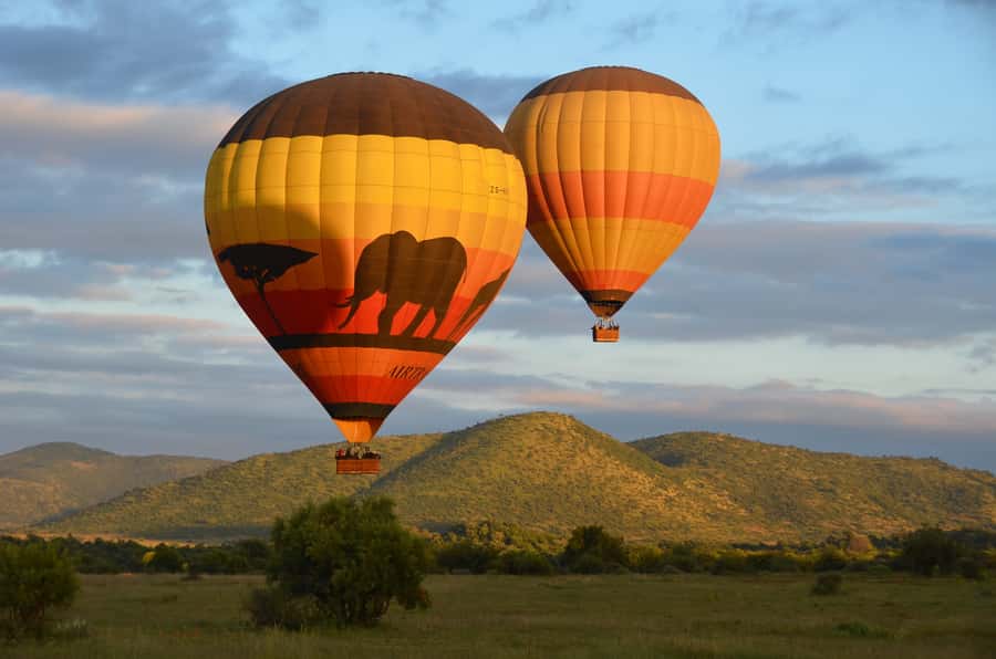 Pilanesberg National Park/Sun City Hot Air Balloon Safari - The early pickup and the long ride to the launch site