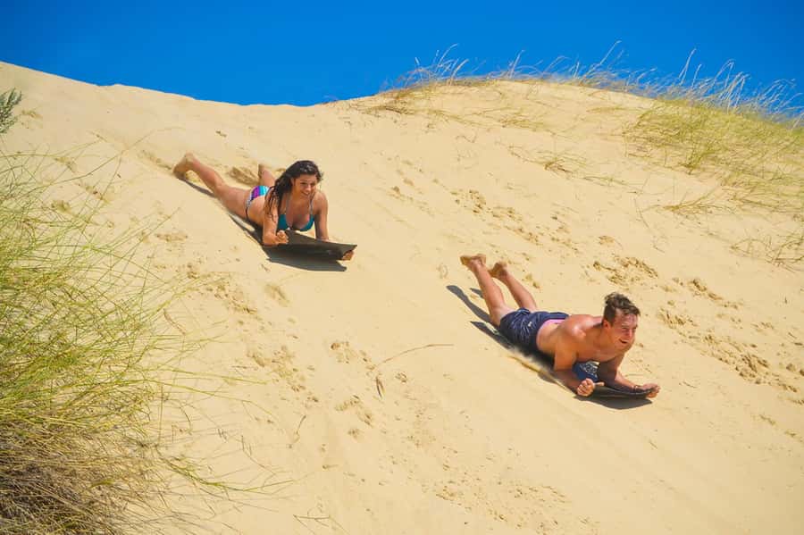 Port Elizabeth: Sandboarding with Short Boat Trip - Crossing the Sundays River from Colchester