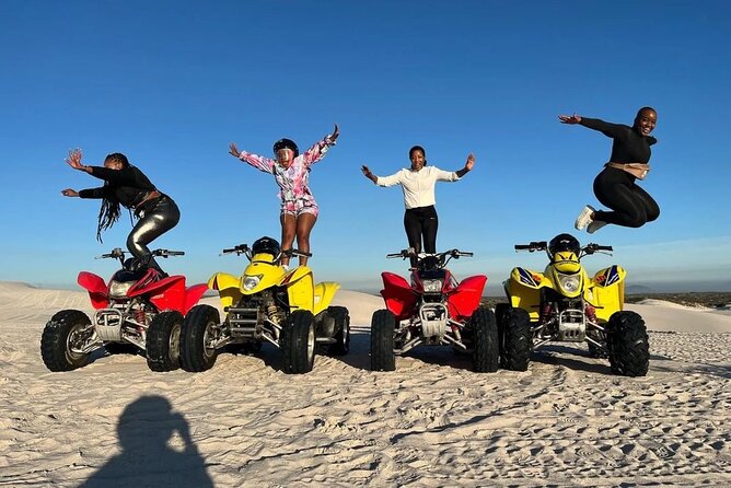 Quad biking Atlantis Dunes Cape Town & Photo Shoot - Who will enjoy this most