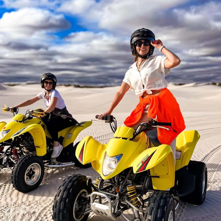 Quad Biking Tour , Atlantis dunes Capetown - Riding the Pale Sand at Atlantis Dunes