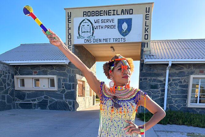 Robben Island Ferry Ticket and Guided Prison Tour - Meeting a former political prisoner inside the prison