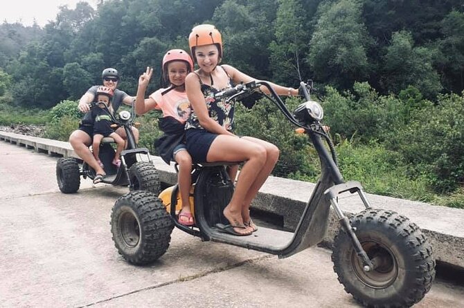 Scooter Tours through Tsitsikamma National Park - Scooter wheels under Tsitsikamma’s Yellowwoods